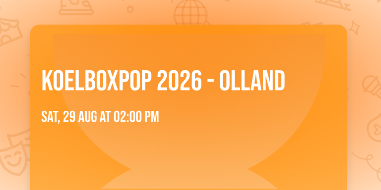 KoelBoxPop 2026 – Olland — festival in Den Bosch