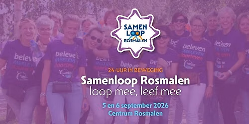 Samenloop Rosmalen 2026 | 24 uur samen in beweging voor een leven met én na kanker — familie-kids in Den Bosch