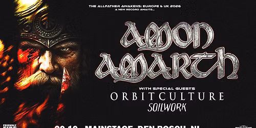 AMON AMARTH // THE ALLFATHER AWAKENS // DEN BOSCH, NL — Muziek in Den Bosch