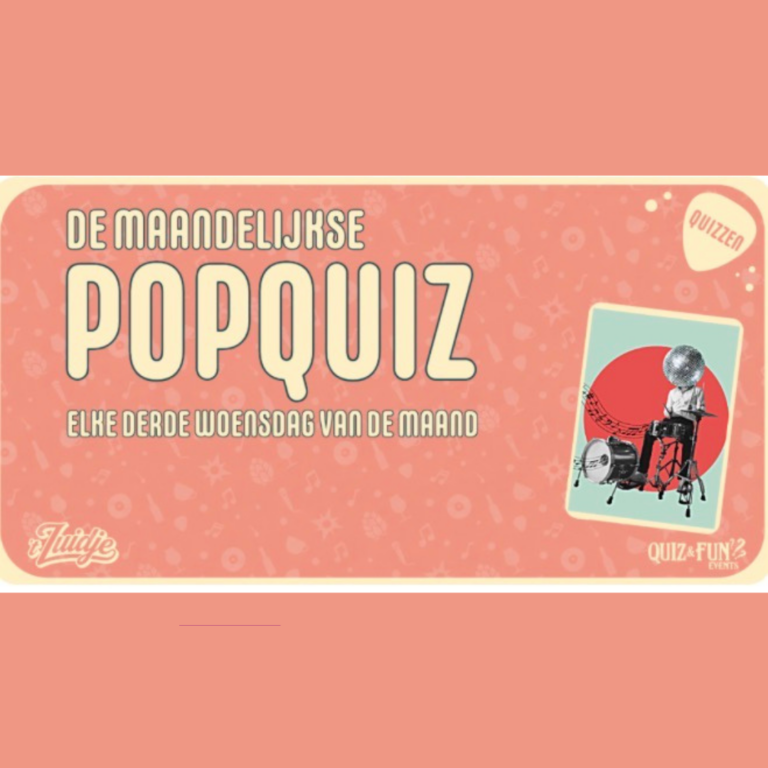 Popquiz september — Muziek in Den Bosch