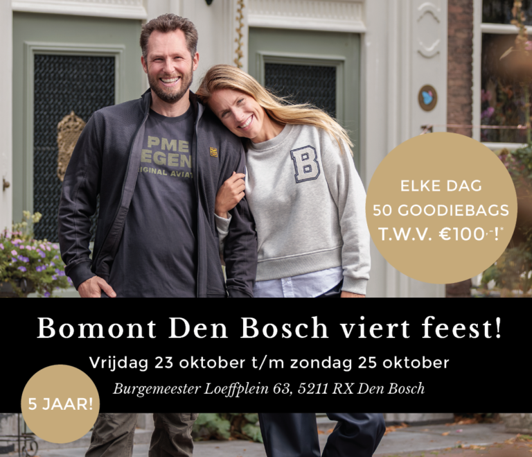 Bomont Den Bosch viert 5 jaar! — Braderie en jaarmarkt in Den Bosch