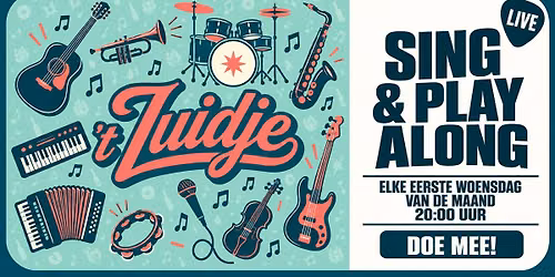 SING & PLAY ALONG @ ‘t Zuidje — Muziek in Den Bosch