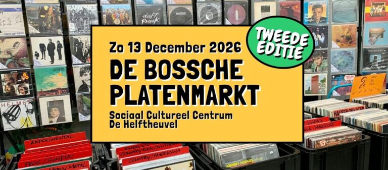 De Bossche Platenmarkt – zo 13 december Sociaal Cultureel Centrum De Helftheuvel Den Bosch — markt-eten in Den Bosch