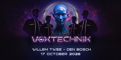 80s synth-pop LIVE by VoxTechnik – The Future Of The Past — Muziek in Den Bosch